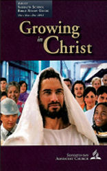 Growing in Christ Adult Bible Study Guide 4Q 2012